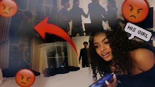 KISSING YOUR GIRL PRANK ON CEYNOLIMIT! ???? HE PULLED OUT THE STRAP! ????