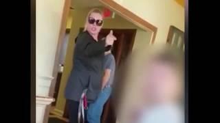 2018 "Full Video" White Racist Woman Harrasses A Family Speaking Spanish at a Restauraunt?