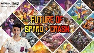 The Future of Spyro the Dragon & Crash Bandicoot | Activision calls series' "flagship brands"