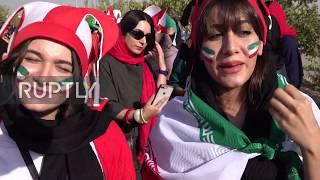 Iran: Women allowed into football stadium after 40 years