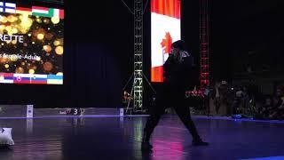 IDO Street Dance Show World Championships- Team Canada Silver Medal Female Solo