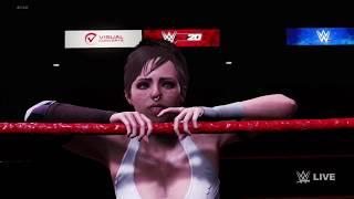 WWE 2K20 - FEMALE MyCAREER STORY #8: "DESTRUCTIVE WOMEN'S FATAL 4-WAY"