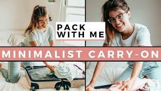 Minimalist Carry-On Packing Tips & Hacks For Female Travel