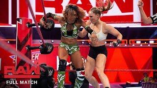 FULL MATCH - Ronda Rousey vs. Alicia Fox: Monday Night Raw, Aug. 6, 2018 (WWE Network Exclusive)