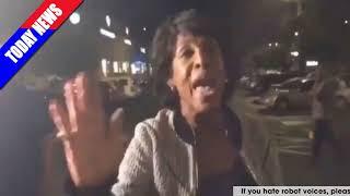 Maxine Waters Encounters Female Trump Wall Supporter in Viral Video