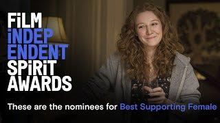 Who's nominated?! Meet the 2019 Spirit Award BEST SUPPORTING FEMALE nominees.
