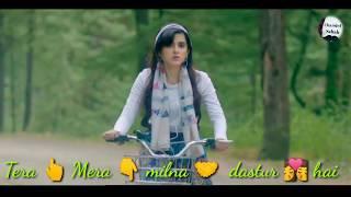 Tere Sang Yaara  Female Version | Whatsapp Status Video |  Aakanksha Sharma Version | Chandel Sahab