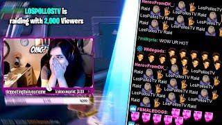 How LosPollosTv Made This Female Twitch Streamer Cry (Emotional)