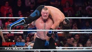 FULL MATCH - Lesnar vs. Styles - Champion vs. Champion Match: Survivor Series 2017 (WWE Network)