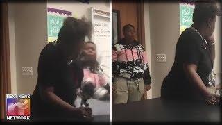 Unbelievable DISRESPECT! Student Caught on Video Punching Female Teacher in the Head