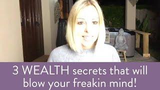 Facebook Live Series - 3 WEALTH secrets that will blow your freakin mind!