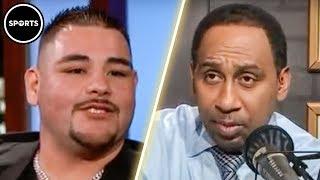 Stephen A. Smith Gets KNOCKED OUT By Boxer