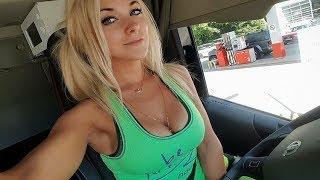 Amazing Girl Truck Driver Skills,Girl Truck Driver