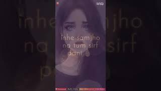 New Sad Fullscreen Whatsapp Status Video | Dil de diya hai female | Female Song Status | Deep Love