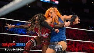 FULL MATCH - Team Raw vs. Team SmackDown - Women's Survivor Series Match: Survivor Series 2017