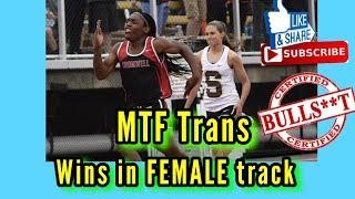 MTF Transgender track stars wins in FEMALE state championship
