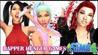 FEMALE RAPPER HUNGER GAMES | The Sims 4