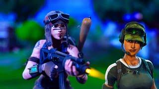 I called Out a Female Renegade Raider To A 1v1 | Fortnite Battle Royale |