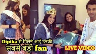 Dipika kakar meet her biggest female fan | #dipstars