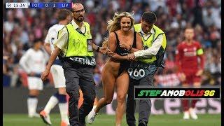 Liverpool Vs Tottenham 2-0 ⚽ Hot Girl Invades Pitch During Champions League Final Madrid 2019 ⚽ HD