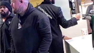DRAKE IN MACDONALDS GIVING OUT $20,000 TO 2 FEMALE CUSTOMERS