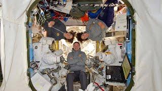 NASA's first all-female spacewalk as Koch and Meir step out to replace broken battery charger