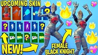 *NEW* Female Black Knight Showcase With All Leaked Fortnite Dances..! (Overdrive,Jamboree)