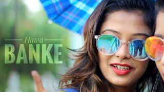 Hawa Banke | Darshan Raval |  Cute love Story | new hindi song 2019 | cover Hrittick & Ariyoshi