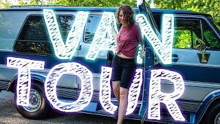 An Honest Van Tour [SOLO FEMALE VAN LIFE]