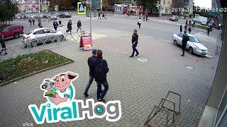 Woman has Close Call with Out of Control Car || ViralHog
