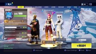Underrated Female Player|Season 7 Grinddd :)) // First Female To Level 100 //With Friendss