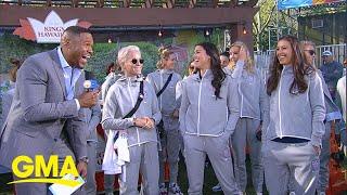 Women's national soccer team on the road to the World Cup on 'GMA' l GMA