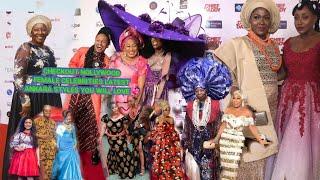 Wow! Checkout Nollywood Female Latest Ankara Dresses Won at Movie Premiere | U Will
