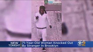 71-Year-Old Woman Knocked Out By Stranger In Brooklyn