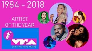 MTV VMAs: Artist of the Year (Best Male & Female Video) (1984-2018)