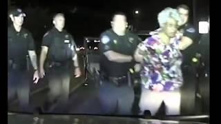 Police drag 65-year-old woman from car at traffic stop: Video