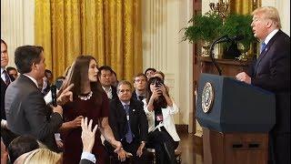 Trump Bans Jim Acosta After Unhinged Meltdown, Claims Violence Against Women