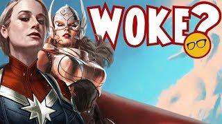 The MCU Going For Woke? Female Thor to Join Captain Marvel?