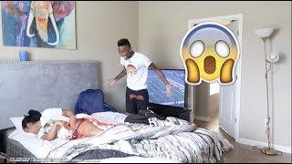 PERIOD PRANK ON BOYFRIEND! (HE PASSED OUT)