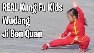 REAL Kung Fu Kids - Wudang Ji Ben Quan 武当功夫基本拳 - Female