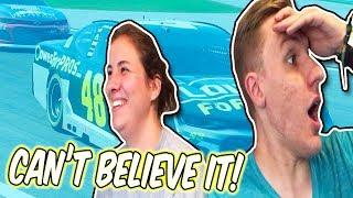 THE FIRST FEMALE CUP SERIES WINNER?!? // NASCAR Heat 3 Racing w/ GF Jess