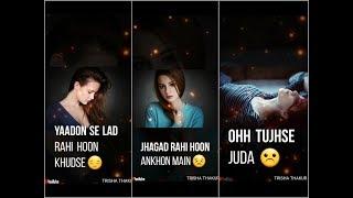 Yaadon Se Lad Rahi Hoon | Female | Sad | WhatsApp Status Video | 30 Sec | Lyrics