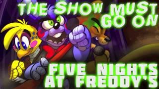 'The Show Must Go on'  Five Nights at Freddy's ROCK SONG Female Cover