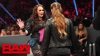 Ronda Rousey and Nia Jax's face-to-face gets heated: Raw, Dec. 10, 2018