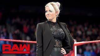 Alexa Bliss reveals the Raw Women's Survivor Series Team: Raw, Nov. 12, 2018