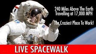 LIVE  Coverage of First All Female Spacewalk -  ISS Expedition 61 U.S. Spacewalk #58