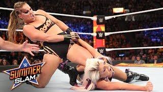 Ronda Rousey thoroughly thrashes Alexa Bliss: SummerSlam 2018 (WWE Network Exclusive)
