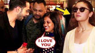 Varun Dhawan को किया PROPOSES एक Female Fan ने - Video