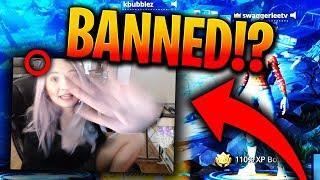 Fortnite Girl Streamer Gets *BANNED* By Lil Brother!?