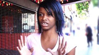 See How An African-American Teen Who Insists She’s White Reacts As She Travels The Streets Of Los…